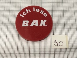 Pin Badge Ich lese Β.Α.Κ. - $8.81