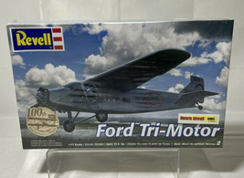 Revell No.85-5246 1/77 Scale Ford Tri-Motor Airplane Plastic Kit Sealed INDENTED - $34.99