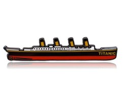 Titanic Ship Enamel Pin - £8.05 GBP