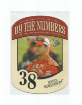 Reed Sorenson 2010 Press Pass Die Cut By The Numbers Insert #BN38 - £2.33 GBP