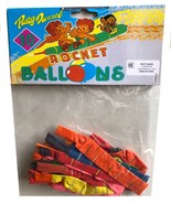 Rocket Balloons - Multicolor - 10 Pcs per Pack - $3.72 CAD