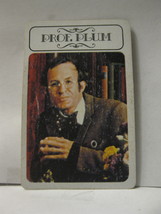 1979 Clue Board Game Piece: Professor Plum Suspect Card - £0.80 GBP