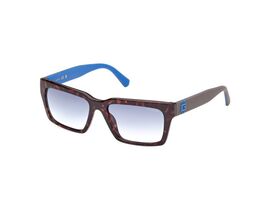 GUESS GU00121 Sunglasses Sun Glasses 52W Havana Authentic New 56 Unisex - $94.45