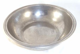Antique Pewter Deep Basin Townsend &amp; Compton London Beautifully Hammered Booge - £117.50 GBP