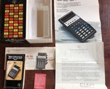 Texas Instruments SR-50 Calculator Original Box + Manual + Ephemera (ONLY) - £11.89 GBP