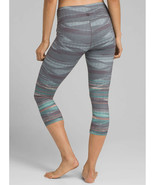 NWT New Prana Pillar Capri Leggings Womens Yoga Pilates XS Gray Orange T... - £100.46 GBP