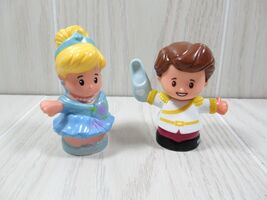 Fisher Price little people Disney Garden Party Prince Charming shoe Cind... - $15.74