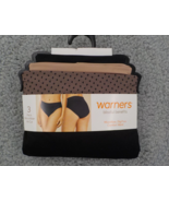 BLISSFUL BENEFITS BY WARNERS 3 PK BRIEFS XXXL 10 DIG FREE COMFORT BLACK ... - $12.99