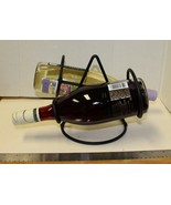 Table Top Wine Bottle Holder Rack Holds 2 - Beiler Metalworks Amish Made... - £9.39 GBP