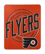 NHL Philadelphia Flyers Rolled Fleece Blanket 50&quot; by 60&quot; Style Called Ca... - £21.67 GBP