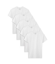 Fruit of the Loom Boys&#39; Tagless White T-Shirts, Pack of 5, Size X-Large ... - $16.95