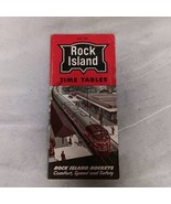 Rock Island Railroad Timetable 1953  Route Of The Rockets - $16.95