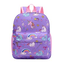 Kids Toddler Girls Boys Backpack Cartoon Animal Print Lightweight Large Capacity - £18.11 GBP
