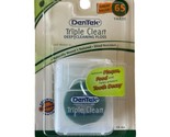 DenTek Triple Clean Deep Cleaning Floss Fresh Mint 65 Yards New (1) - £21.66 GBP