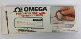 5 x Omega Engineering precision fine wire thermocouples 36&quot; .032 Diam.  ... - $45.99