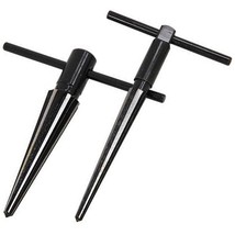 2 Piece Set Taper Reamer De-Burring Enlarge Align Holes In Metal Panel C... - $19.09 CAD