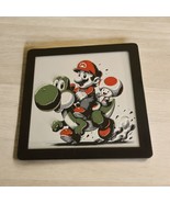 Mario And Friends Art Piece 3D Printed HueForge - With FRAME! 3D ART - $485.32 MXN