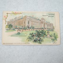 Antique 1904 St Louis Worlds Fair Postcard Education &amp; Social Economy Building - £7.81 GBP