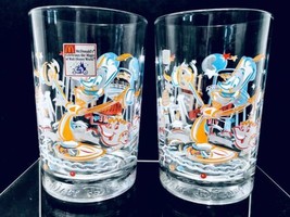 McDonalds Walt Disney World Remember The Magic 25th Anniversary Lumiere Glasses - £15.76 GBP