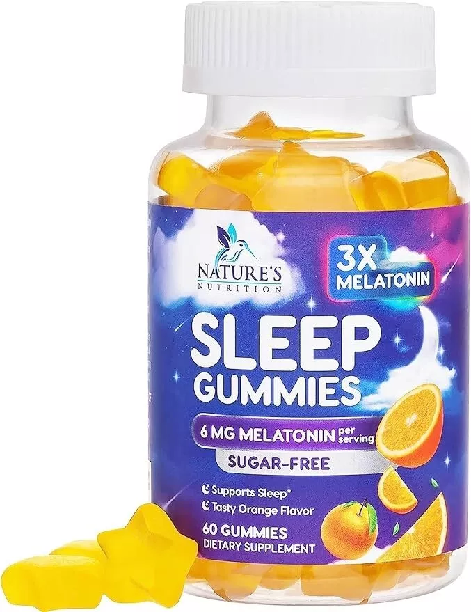 Melatonin Sleep Gummies Sugar Free - Natural Melatonin Sleep Gummies for... - $38.99