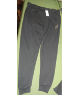 DISCONTINUED ZOO YORK BLACK ATHLETIC DRAWSTRING GYM WORKOUT SPORTS SWEAT... - $509.06 MXN