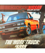 1985 Nissan Regular Bed Pickup Truck Advertisement Vintage Automobilia D... - $457.58 MXN