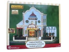 Lemax Village Collection Leslie’s Flowers &amp; Nursery Florist w/ Box - $30.29