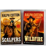 Ralph Cotton Western Paperback Lot of 2 Scalpers Wildfire - £7.85 GBP