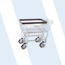 Standard Laundry Cart, Single Packed, All Chrome (100CEC/SINGLE) - £216.53 GBP