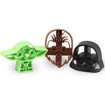 Star Wars Characters Cookie Cutter Set Multi-Color - £15.97 GBP