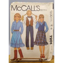 Vintage Sewing PATTERN McCalls 7201, Child Girls 1980, Size 14 - £18.56 GBP