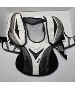 STX Cell II Lacrosse Black &amp; White Shoulder Pads Youth Size L - $18.80