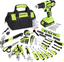 Fastpro 232-Piece 20V Cordless Lithium-Ion Drill Driver And Home Tool, Green - $168.99