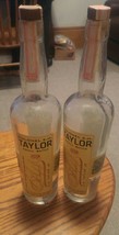 Lot 2 Colonel E H Taylor Small Batch Empty Bourbon Whiskey Bottled in Bond - $34.99