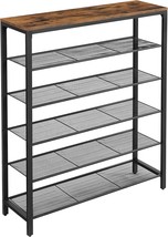 6-Tier Shoe Rack, Shoe Organizer For Closet, Entryway, 24-30 Pairs Of Sh... - £53.47 GBP