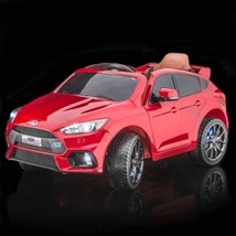 SUPERtrax® Licensed Ford Focus® RS Kids Ride on Car - Race Red - £322.45 GBP