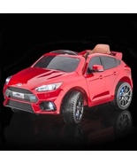 SUPERtrax® Licensed Ford Focus® RS Kids Ride on Car - Race Red - £316.05 GBP