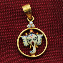 Bis 916 Actual Gold Fashion Jewels Religious Pendants For Great Grand Nephew - £272.66 GBP