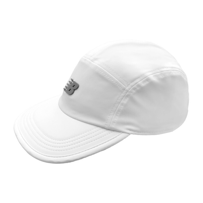 New Balance 5 Panel Performance Cap Unisex Sports Casual Hat White NBGDF... - $52.11