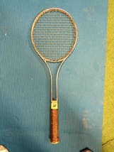 Vintage Wilson Tennis Racquet Racket Aluminum  4 5/8&quot; Retro 1970s - £23.48 GBP