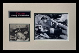Johnny Weissmuller Signed Magazine Photo Museum Framed for Display - £545.07 GBP