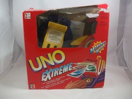 Uno Extreme Card Shooter Electronic Board Game Complete Tested Works  - $29.96