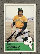 1983 Fritsch Jose Canseco Rookie Card #13 Auto Signed - Rarer than 1986 Donruss - £64.35 GBP