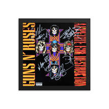 Guns N&#39; Roses signed Appetite For Destruction album Reprint - £66.56 GBP