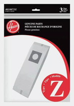 Hoover Vacuum Bag TYPE Z Disposable For Upright Cleaners 4010075Z Genuine 3 PACK - £6.25 GBP