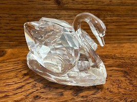 Swarovski Clear Crystal Swan Figurine Small ~ Beauties Of The Lake - £19.16 GBP