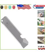 Versatile Titanium EDC Tool: 3.62 Inch Pry Bar &amp; Bottle Opener for Every... - $50.34 CAD