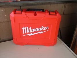 Milwaukee M12 2450-22 1/4&quot; hex impact driver &amp; light empty case.  New - $20.00