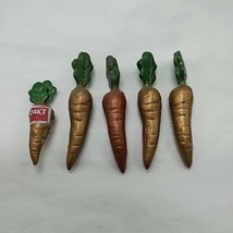 (6) Looney Tunes Bugs Bunny Carrot Ornament Accessories 1 - 1.5&quot; - $9.66 CAD