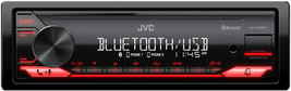 JVC - Bluetooth Digital Media (DM) Receiver with Detachable Faceplate an... - $121.90